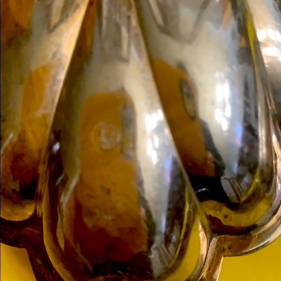 Marked Nickel-Silver Serving Set - Picture 8 of 16